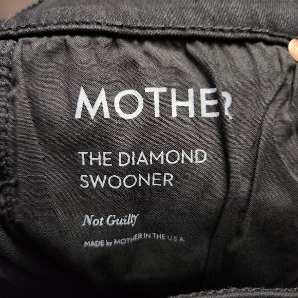 NWT Mother The Diamond Swooner Not Guilty Jean Size 26 - Picture 8 of 10